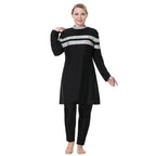 3XL-8XL Plus Size Muslim Women Halal Burkinis Swimwear Islamic Swimsuit