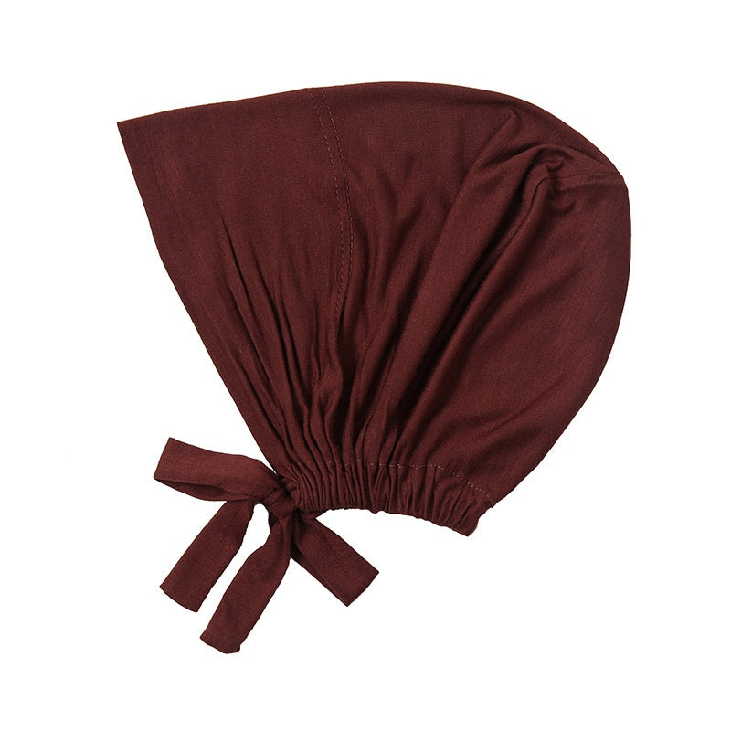 15 options de couleurs pour hijab musulman, bonnet sous-foulard pour femme