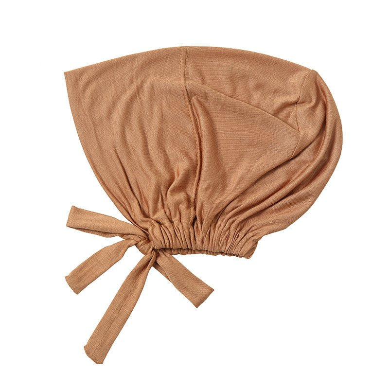 15 options de couleurs pour hijab musulman, bonnet sous-foulard pour femme