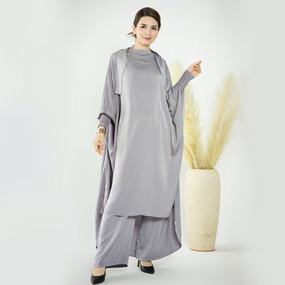 Ensemble pantalon ample Nida pour femmes musulmanes avec jilbab et robes