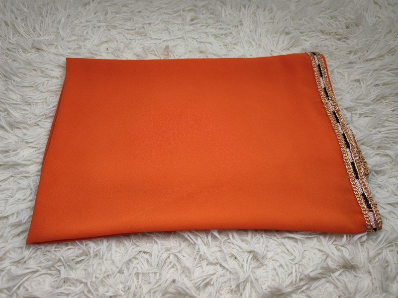 Foulard hijab en mousseline de soie pour femmes musulmanes, 18 couleurs au choix