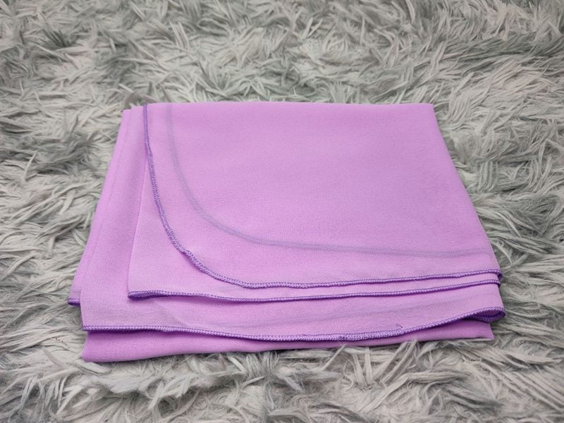 Foulard hijab en mousseline de soie pour femmes musulmanes, 18 couleurs au choix
