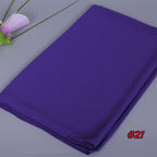 Foulard hijab en mousseline de soie pour femmes musulmanes, 35 options de couleurs