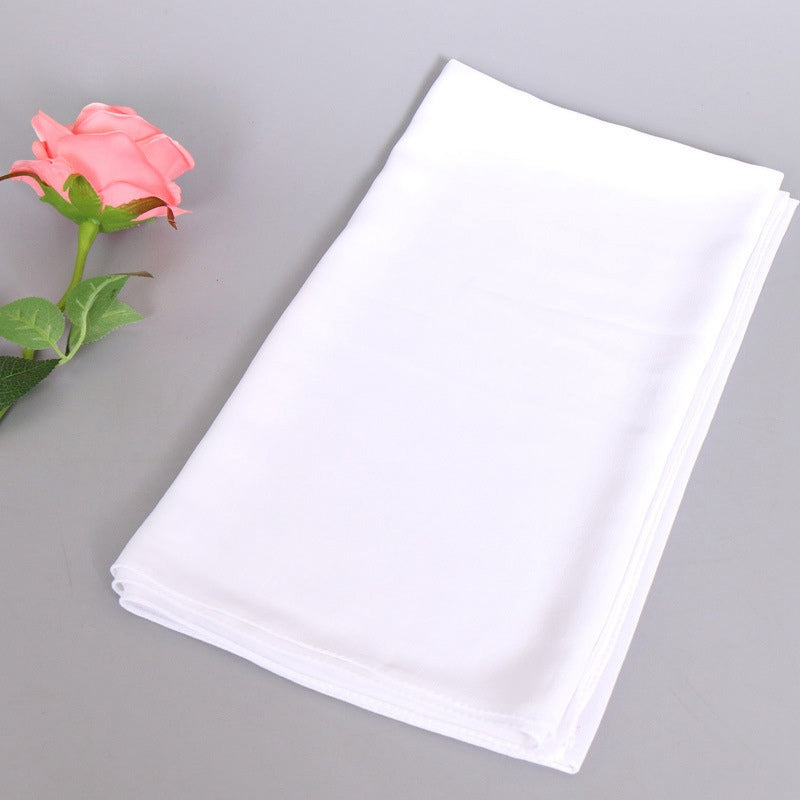 Foulard hijab en mousseline de soie pour femmes musulmanes, 35 options de couleurs