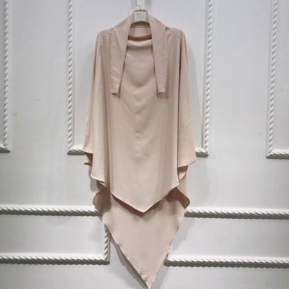 Muslim Women Long Khimar Overhead
