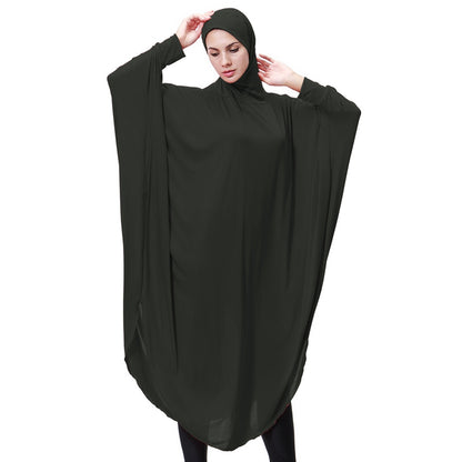 Jilbab de prière long avec manches pour femmes arabes