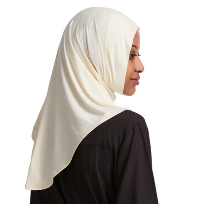 Foulard pour femmes arabes, hijab, bonnet intérieur