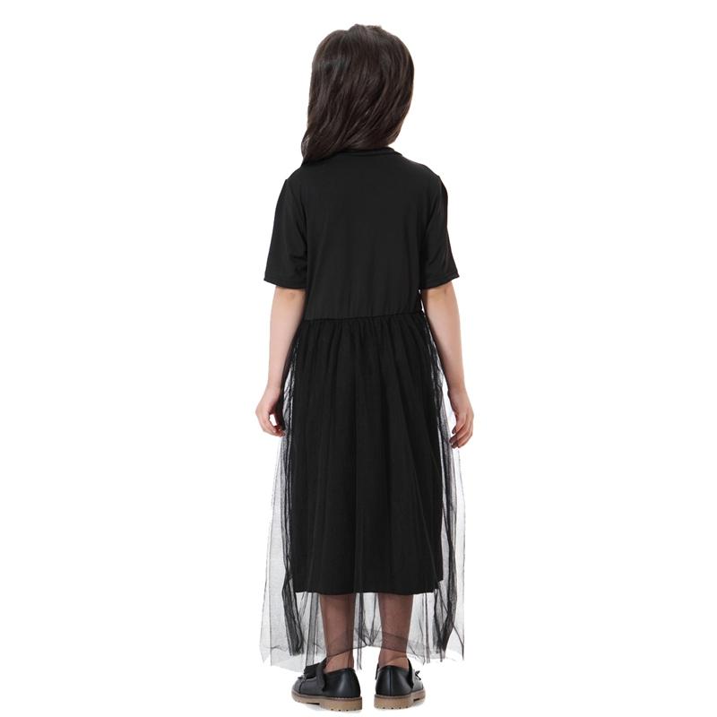 Vêtements pour enfants arabes du Moyen-Orient, robe en maille tendance pour filles