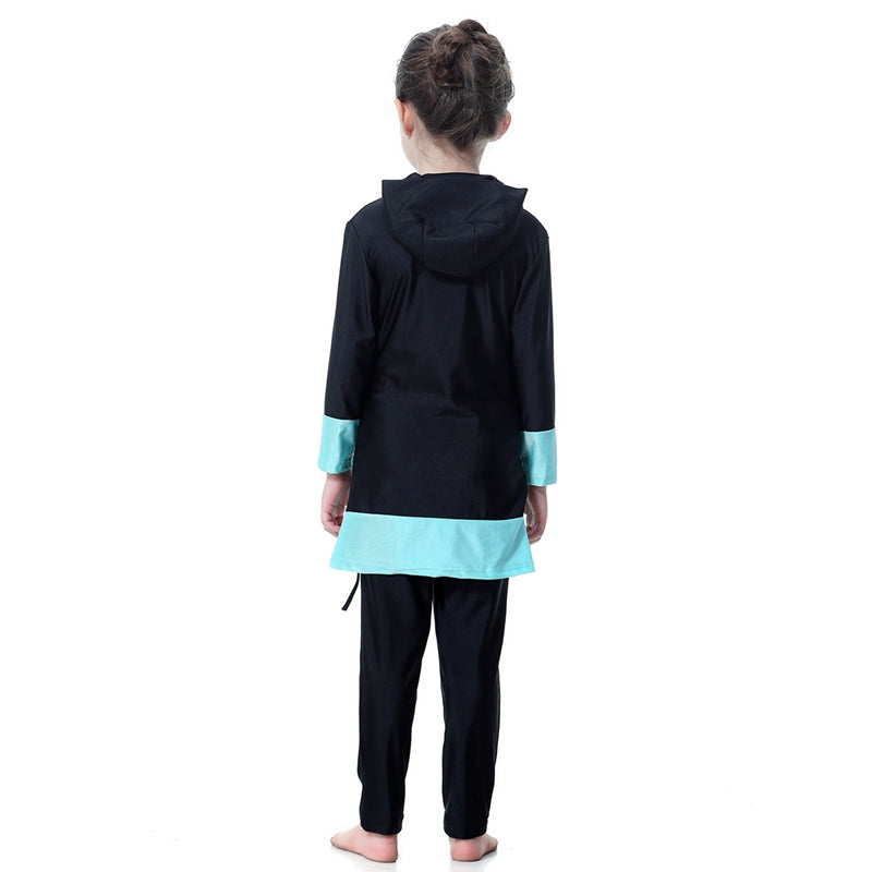 Maillot de bain burkini pour fille musulmane