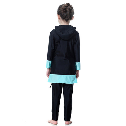 Maillot de bain burkini pour fille musulmane