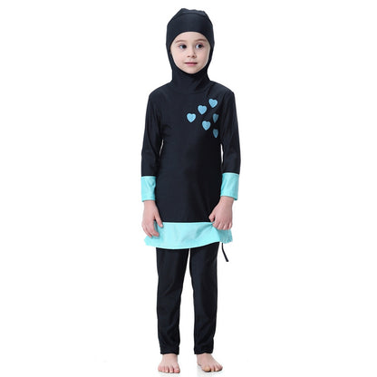 Maillot de bain burkini pour fille musulmane