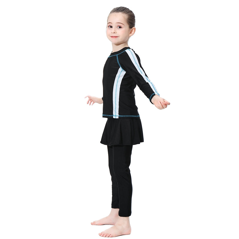Maillots de bain pour filles musulmanes, burkinis pour enfants