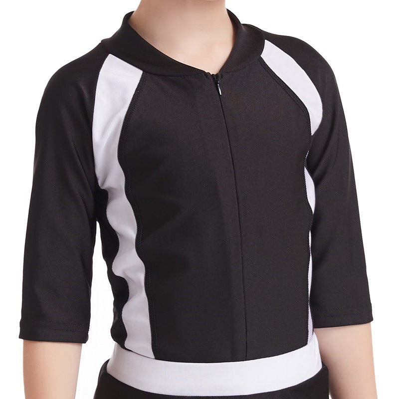 Maillot de bain burkini 3 pièces pour fille musulmane