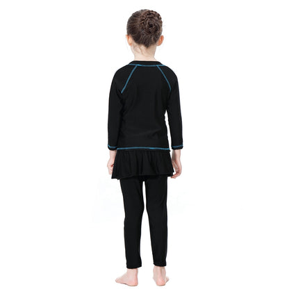 Maillots de bain pour filles musulmanes, burkinis pour enfants