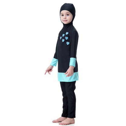 Maillot de bain burkini pour fille musulmane