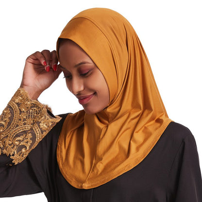 Foulard pour femmes arabes, hijab, bonnet intérieur
