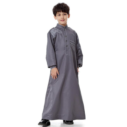 Vêtements pour enfants arabes du Moyen-Orient, jubah thobes pour garçons