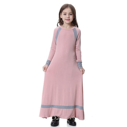 Vêtements arabes du Moyen-Orient pour filles, tenues, robe abaya