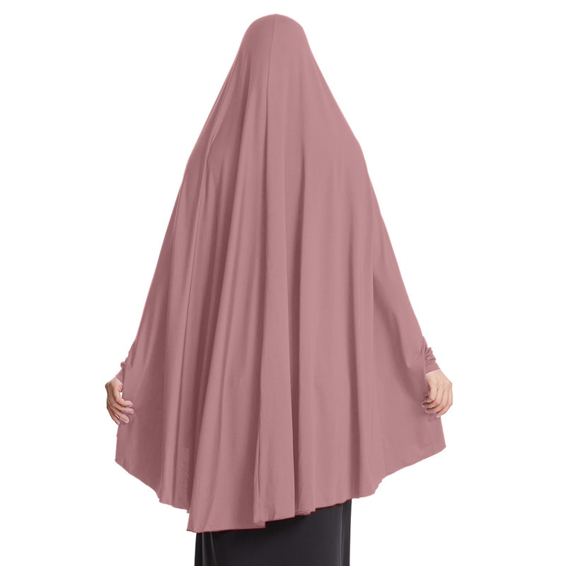 Jilbab à manches, 10 options de couleurs