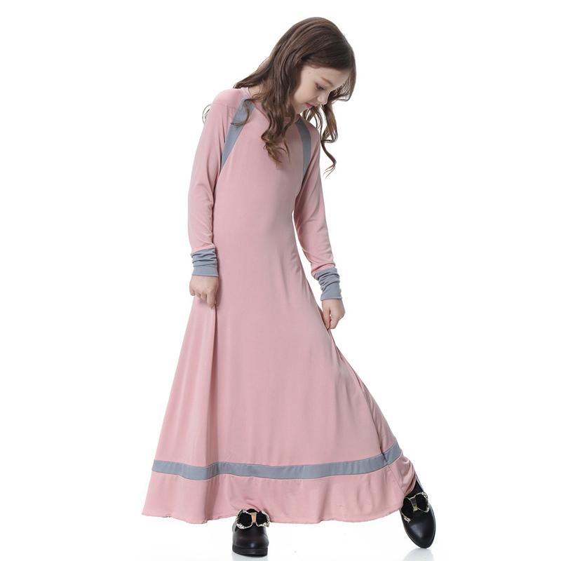 Vêtements arabes du Moyen-Orient pour filles, tenues, robe abaya