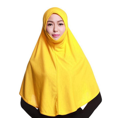 Jilbab court Khimar sans manches, 20 couleurs