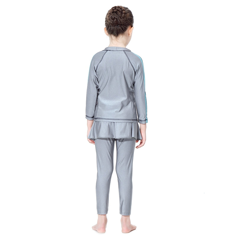 Maillots de bain pour filles musulmanes, burkinis pour enfants