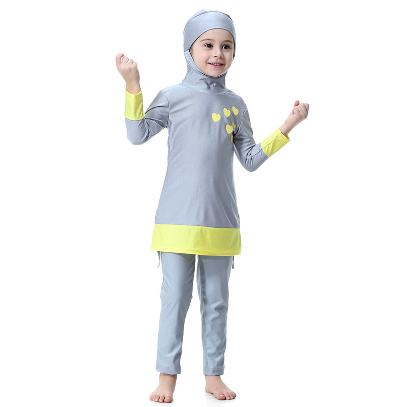 Maillot de bain burkini pour fille musulmane
