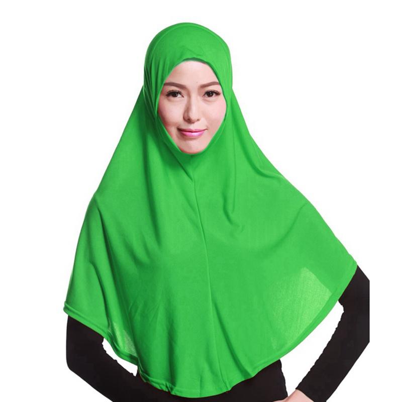 Jilbab court Khimar sans manches, 20 couleurs