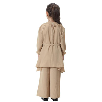 Ensemble de vêtements pour filles arabes du Moyen-Orient, chemisier, haut et pantalon