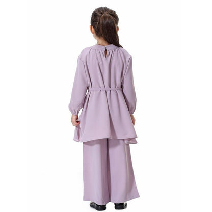 Ensemble de vêtements pour filles arabes du Moyen-Orient, chemisier, haut et pantalon