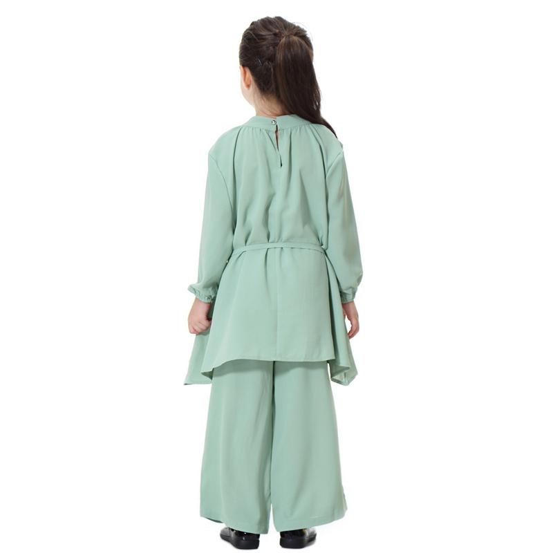 Ensemble de vêtements pour filles arabes du Moyen-Orient, chemisier, haut et pantalon