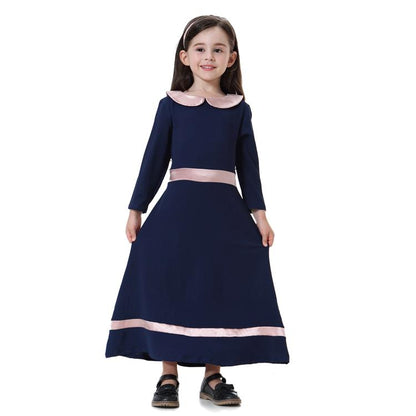 Beautiful Arab Dress Young Girls Wear Kids Abaya