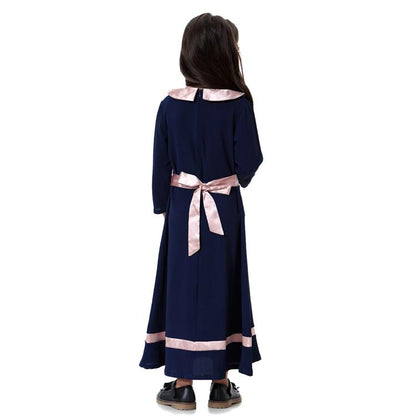 Beautiful Arab Dress Young Girls Wear Kids Abaya