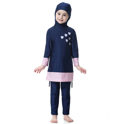 Maillot de bain burkini pour fille musulmane