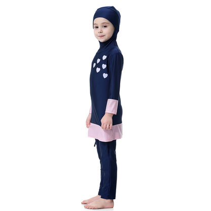 Maillot de bain burkini pour fille musulmane