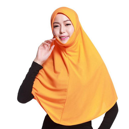 Jilbab court Khimar sans manches, 20 couleurs