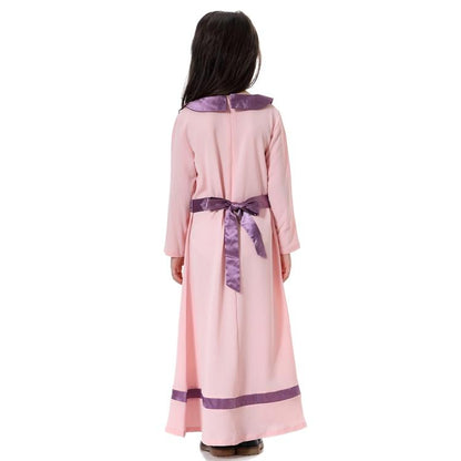 Beautiful Arab Dress Young Girls Wear Kids Abaya