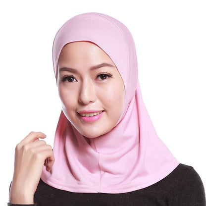 Foulard pour femmes arabes, couvre-chef, hijab intérieur, chapeau