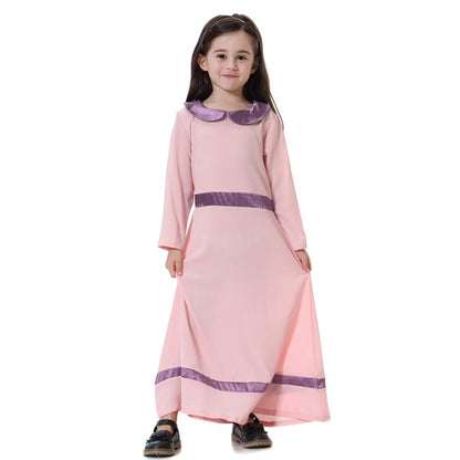 Beautiful Arab Dress Young Girls Wear Kids Abaya