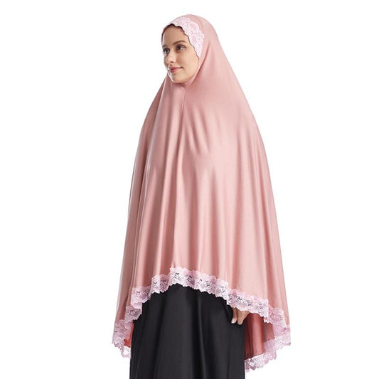 Hijab long Khimar 6 couleurs