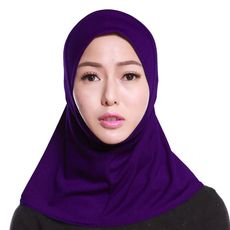 Foulard pour femmes arabes, couvre-chef, hijab intérieur, chapeau