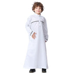 Vêtements pour enfants arabes du Moyen-Orient, robe à col montant, thobes pour garçons